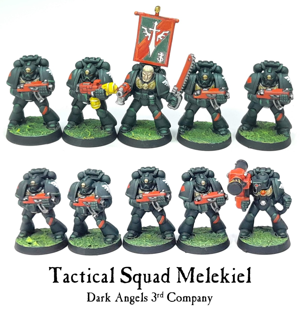 40k 2nd edition dark angels tactical squad